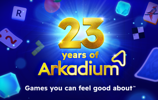 Arkadium adds eight new games to celebrate 23rd anniversary