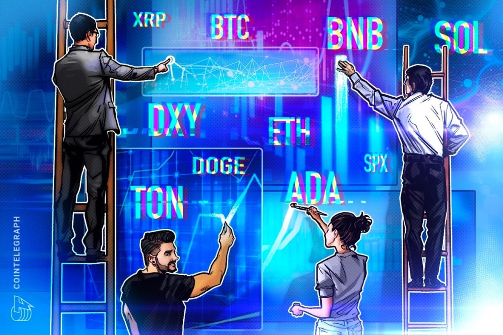 Price analysis 9/23: SPX, DXY, BTC, ETH, BNB, SOL, XRP, DOGE, TON, ADA