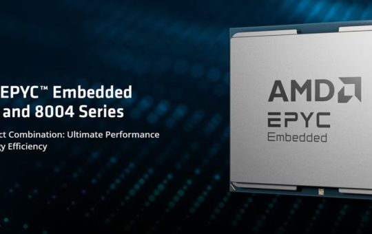 AMD launches Epyc embedded processors for compute-intensive, low-energy devices