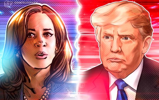 Former President Trump leads Harris by 10 points — Polymarket