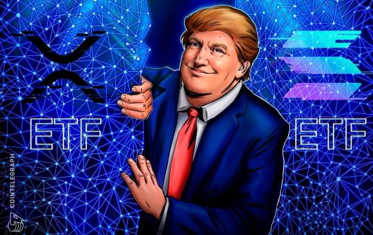 SOL, XRP ETF filings are ‘call options’ on Trump win: Bloomberg analyst