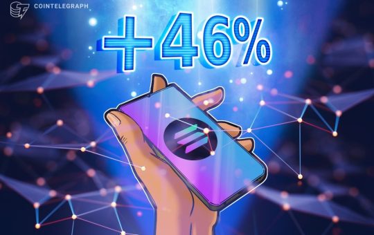 Solana DApps volume increased by 46% in a week — Is $180 SOL the next stop? 