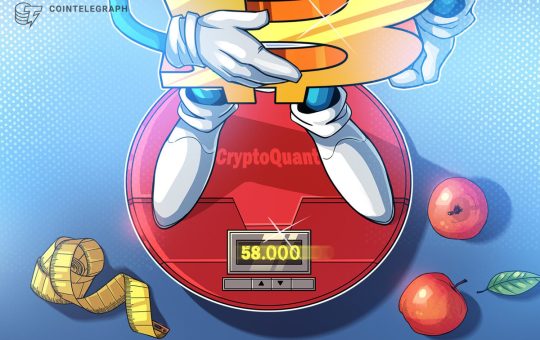 Bitcoin could end year at $58K as futures market 'overheated' — CryptoQuant