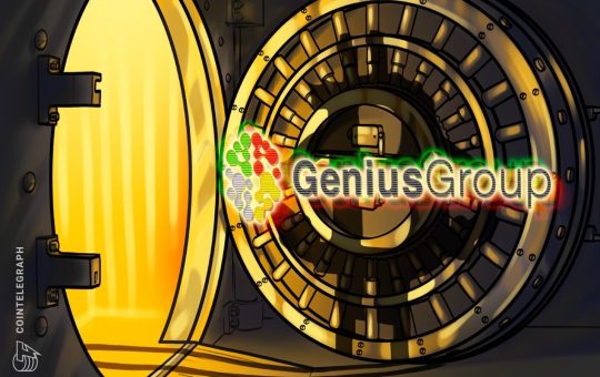 Genius Group kicks off Bitcoin treasury play with $10M in BTC 