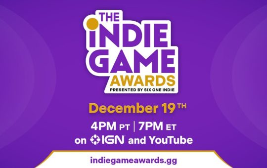 The Indie Game Awards make debut on December 19