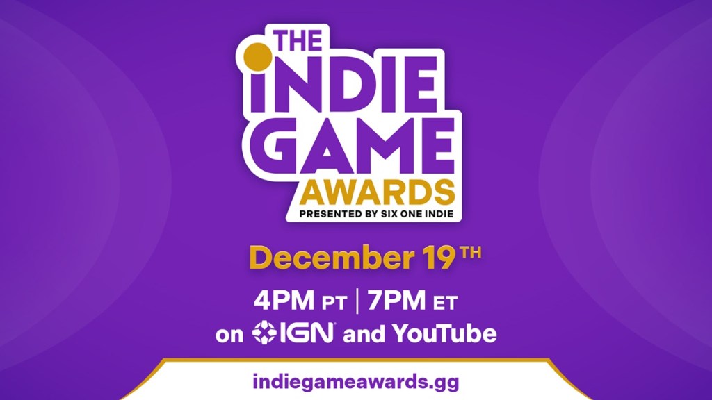 The Indie Game Awards make debut on December 19