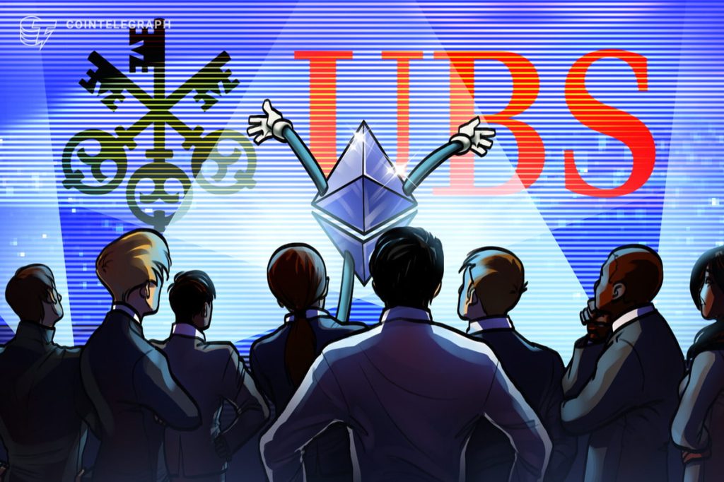 UBS launches tokenized fund, puts ETH 'into the heart' of TradFi