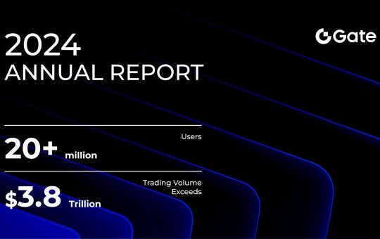 Gate 2024 Annual Report: Trading Volume Exceeds $3.8 Trillion, Solidifying Top 4 Market Position