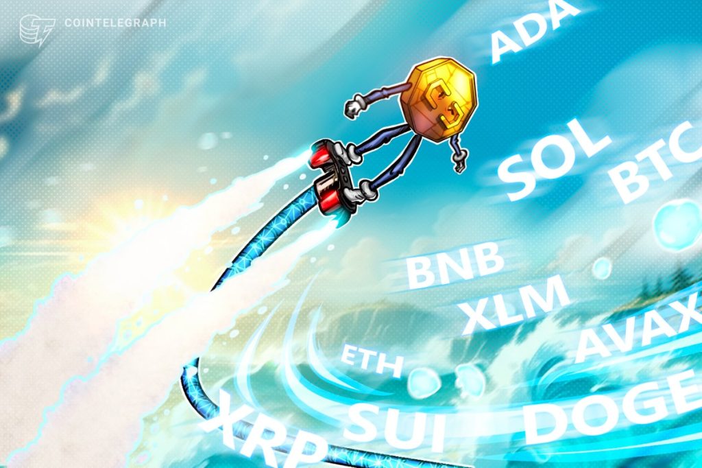 Price analysis 1/22: BTC, ETH, XRP, BNB, SOL, DOGE, ADA, AVAX, XLM, SUI