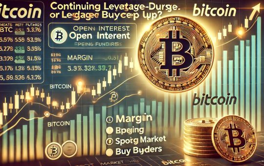 Bitcoin Leverage-Driven Surge Continues: Can Spot Buyers Keep Up?