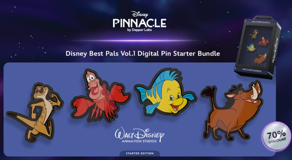Disney+ launches fan perks with Disney Pinnacle by Dapper Labs