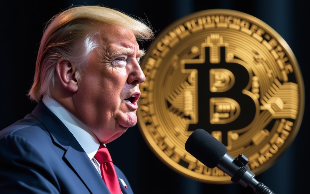 Trump speech looms: can Bitcoin leverage exchange outflows, safe haven status for $100K?