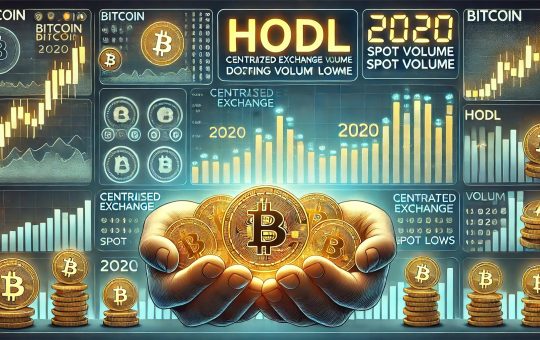 Bitcoin Investors Enter HODL Mode: CEX Spot Volume Drops To 2020 Lows