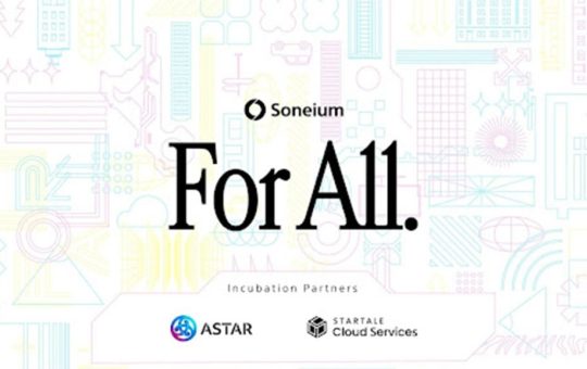 Soneium launches Sony Innovation Fund-backed incubator for Soneium Web3 game and consumer startups