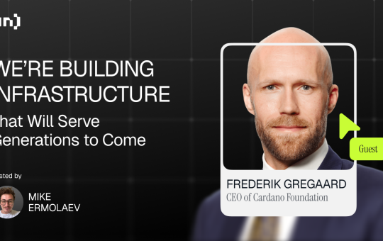 Cardano CEO Frederik Gregaard: “We’re Building Infrastructure That Will Serve Generations to Come”