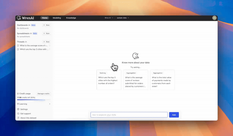 Meet WrenAI: The Open-Source AI Business Intelligence Agent for Natural Language Data Analytics