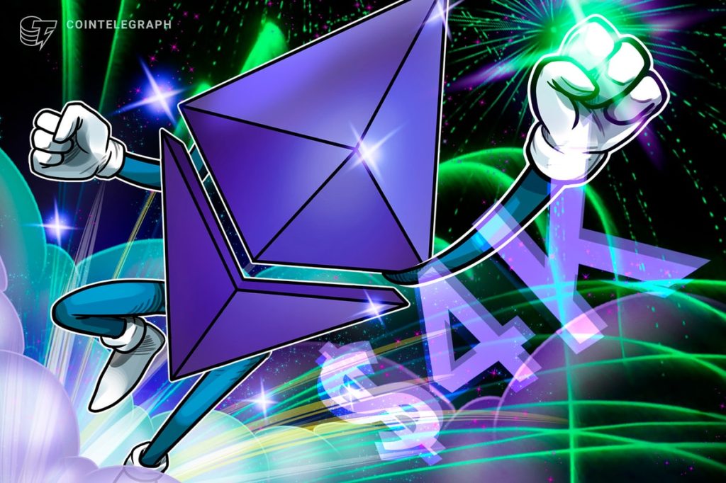 Ethereum Can't Break $4K? ETH Price Discovery is Close, Says Analyst