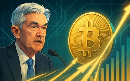 Powell Sparks $300M Surge Into Bitcoin Futures Within Minutes At Jackson Hole