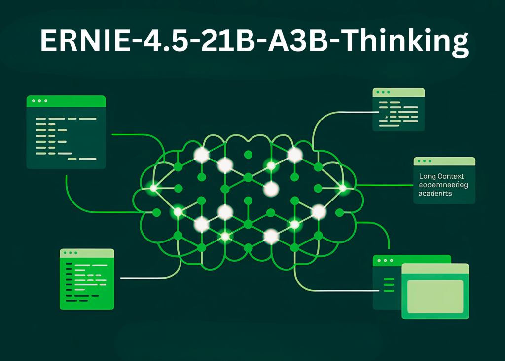 Baidu Releases ERNIE-4.5-21B-A3B-Thinking: A Compact MoE Model for Deep Reasoning