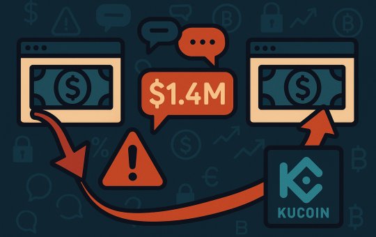 Crypto trader claims $1.4 million in OTC scam, KuCoin deposit stirs speculation