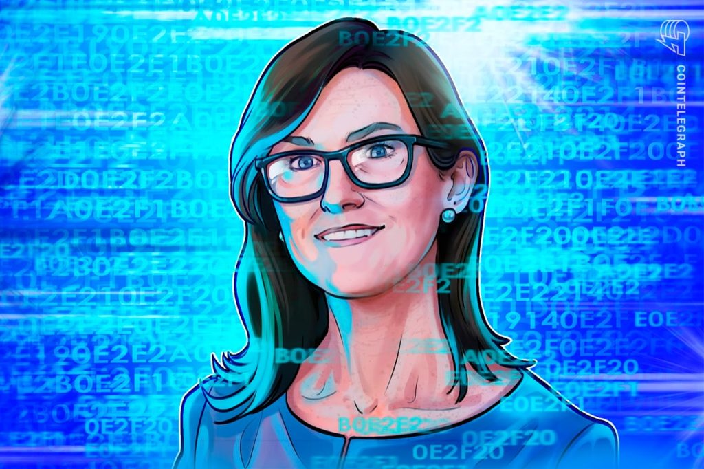 Ark Invest's Cathie Wood Lowers Long-Term BTC Top Outlook to $1.2M