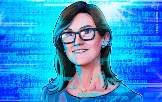 Ark Invest's Cathie Wood Lowers Long-Term BTC Top Outlook to $1.2M