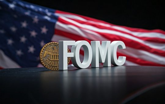 Bitcoin USD cena pārsniedz atklāto interesi pēc FOMC