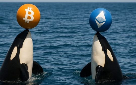 Long-dormant ETH wallet and major BTC holders move funds before Fed meeting