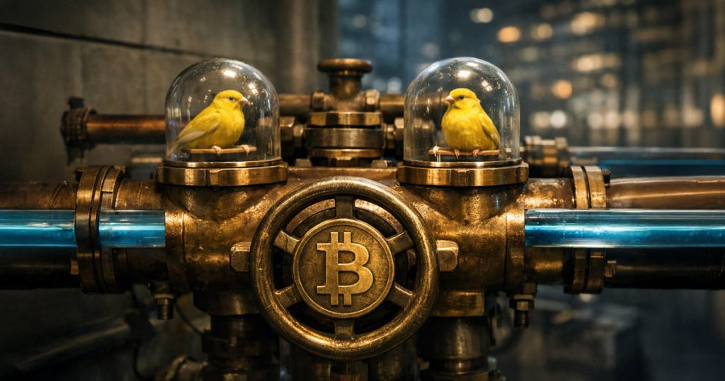Bitcoin’s coal mine canaries are starting to chirp with specific alarms already signaling a market shift