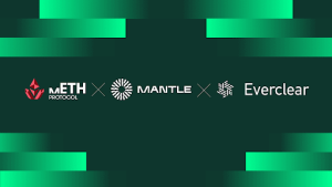 Everclear launches cross-chain settlement on Mantle, letting users swap wETH to mETH in under 60 seconds, no bridges.