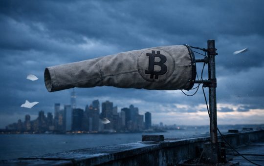 As global "Bye America" investors ditch US risk, Bitcoin is finally ready to be the macro alternative