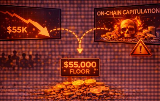 Bitcoin Stares Down the $55,000 Floor: The Last Bastion Before On-Chain Capitulation