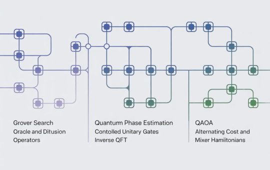 How to Build Advanced Quantum Algorithms Using Qrisp with Grover Search, Quantum Phase Estimation, and QAOA