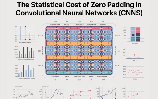 The Statistical Cost of Zero Padding in Convolutional Neural Networks (CNNs)