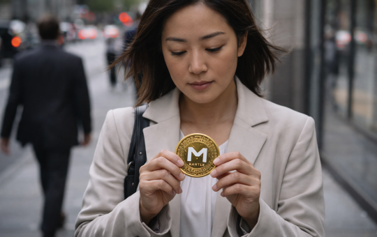 An investor looking at Mantle token