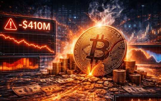 $410 Million In Bitcoin Losses Realized In A Week. Two Key Indicators Say the Stress Is Not Over Yet