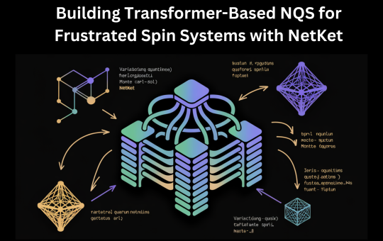 Building Transformer-Based NQS for Frustrated Spin Systems with NetKet