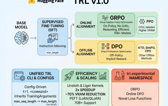 Hugging Face Releases TRL v1.0: A Unified Post-Training Stack for SFT, Reward Modeling, DPO, and GRPO Workflows