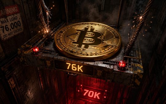 Bitcoin price risks slide toward $70,000 as $76,000 support weakens