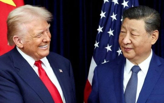 Investors seek signs of easing US-China tensions ahead of Trump-Xi talks