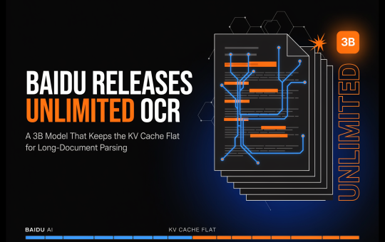 Baidu Releases Unlimited OCR, a 3B Model That Keeps the KV Cache Flat for Long-Document Parsing