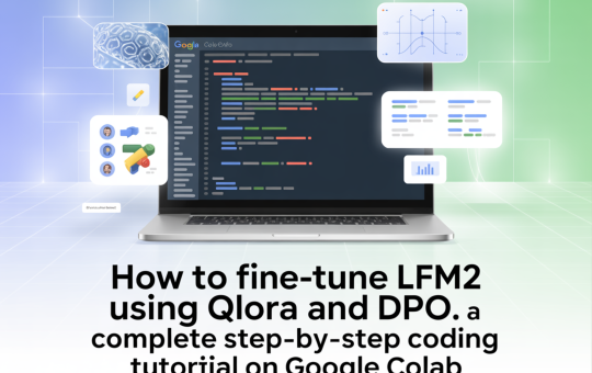How to Fine-Tune LFM2 Using QLoRA and DPO: A Complete Step-by-Step Coding Tutorial on Google Colab