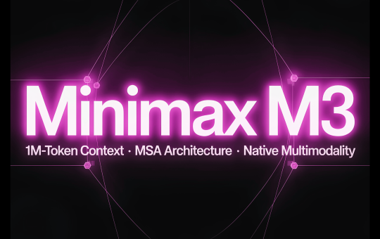 MiniMax Releases MiniMax M3 with MSA Architecture Supporting 1M-Token Context, Native Multimodality, and Agentic Coding