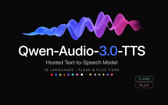Alibaba's Tongyi Lab Releases Qwen-Audio-3.0-TTS, a Hosted Text-to-Speech Model in Flash and Plus Tiers Across 16 Languages