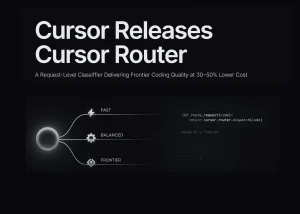 Cursor Releases Cursor Router: A Request-Level Classifier Delivering Frontier Coding Quality at 30–50% Lower Cost