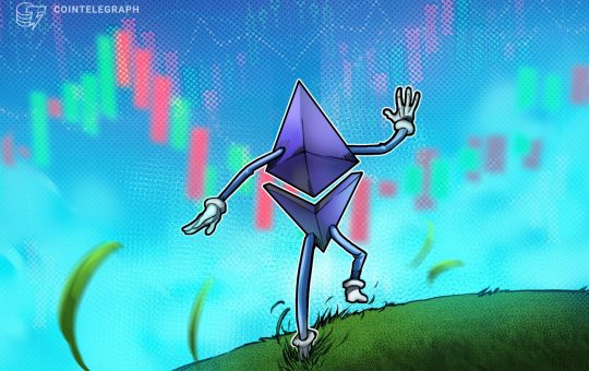 Ether rises 3% on tokenization and Robinhood Chain momentum but faces $1,800 resistance amid weak onchain metrics.