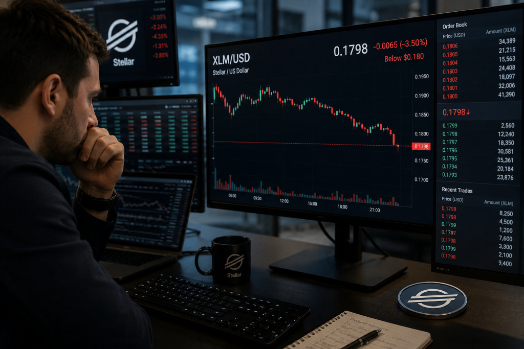 Geopolitical tensions weigh on Stellar as bears target key support levels