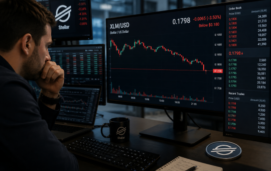 Geopolitical tensions weigh on Stellar as bears target key support levels