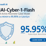 Microsoft AI Releases MAI-Cyber-1-Flash: A 5B-Active-Parameter Cyber Model That Pushes MDASH to 95.95% on CyberGym
