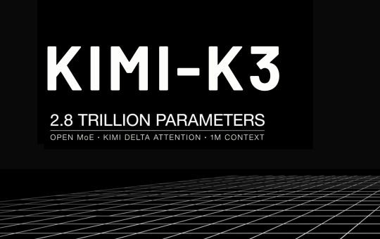 Moonshot AI Releases Kimi K3: A 2.8 Trillion Parameter Open MoE Model With Kimi Delta Attention and 1M Context